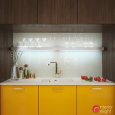 Close-up on the sink